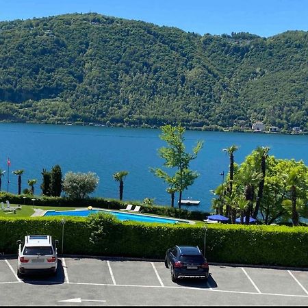 Holiday On The Lake Lugano 4 Bissone Exterior foto