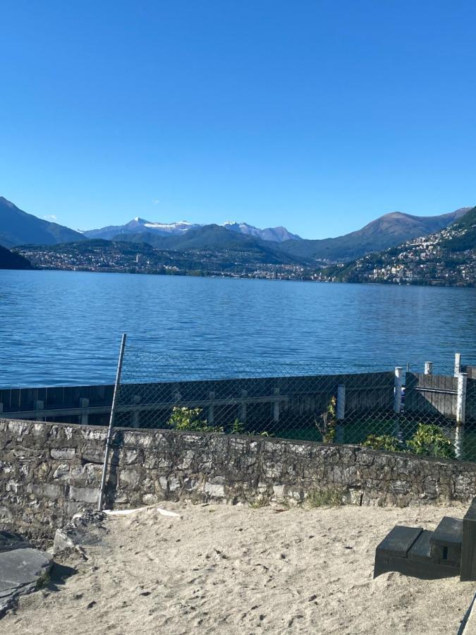 Holiday On The Lake Lugano 4 Bissone Exterior foto