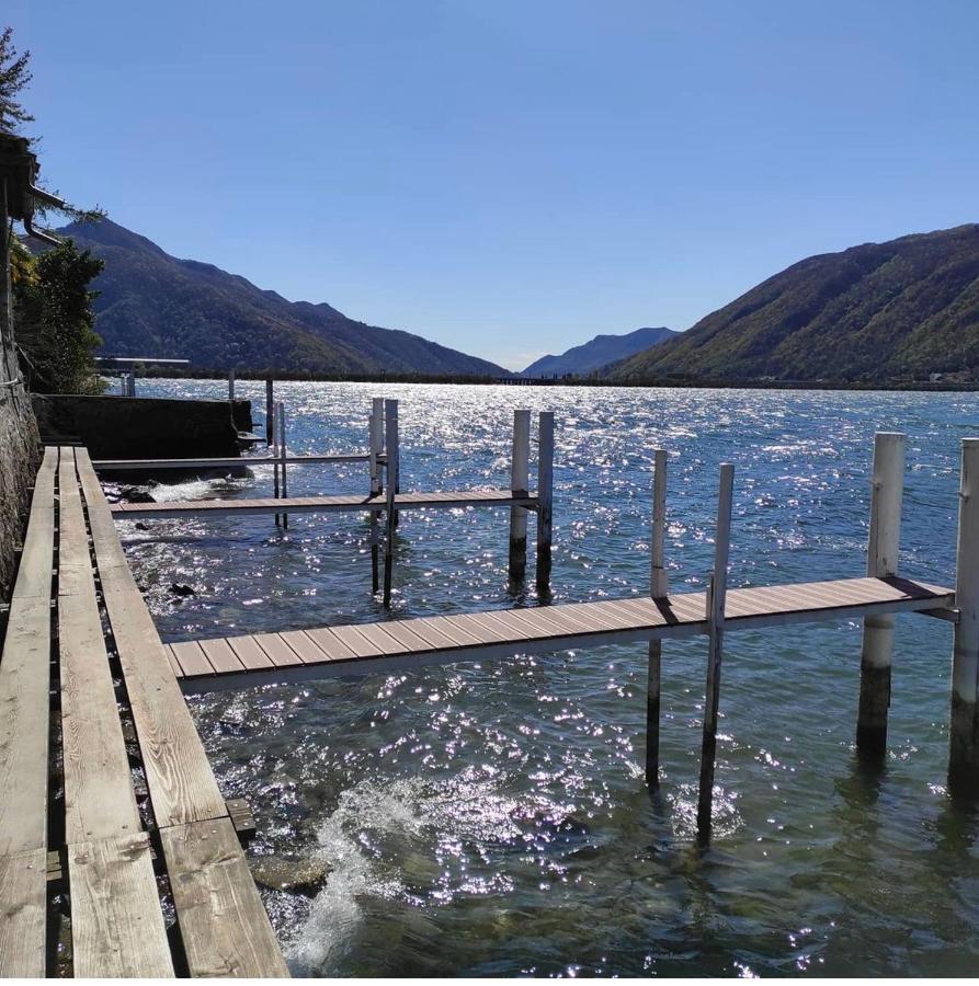 Holiday On The Lake Lugano 4 Bissone Exterior foto