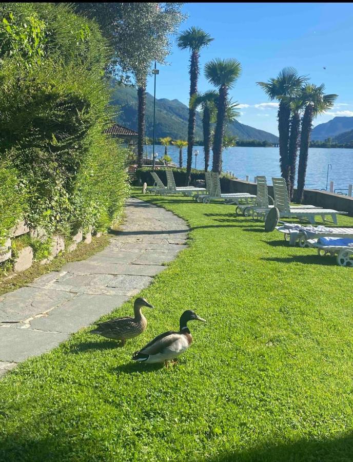 Holiday On The Lake Lugano 4 Bissone Exterior foto