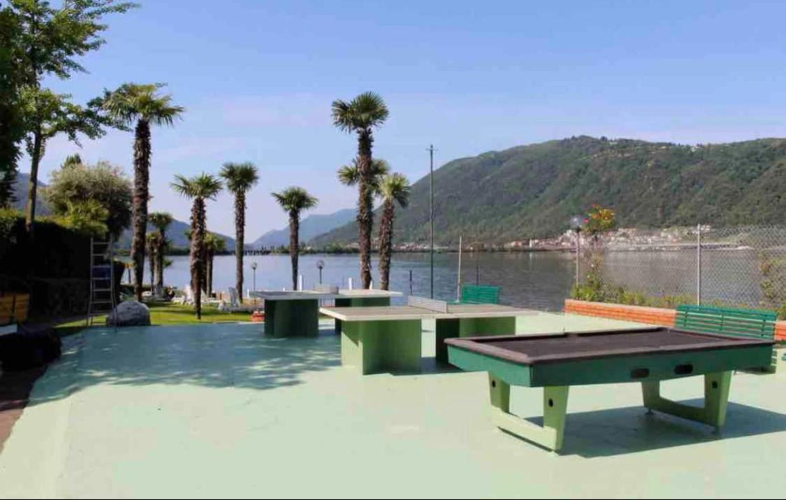 Holiday On The Lake Lugano 4 Bissone Exterior foto