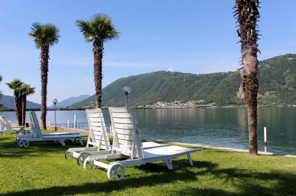 Holiday On The Lake Lugano 4 Bissone Exterior foto