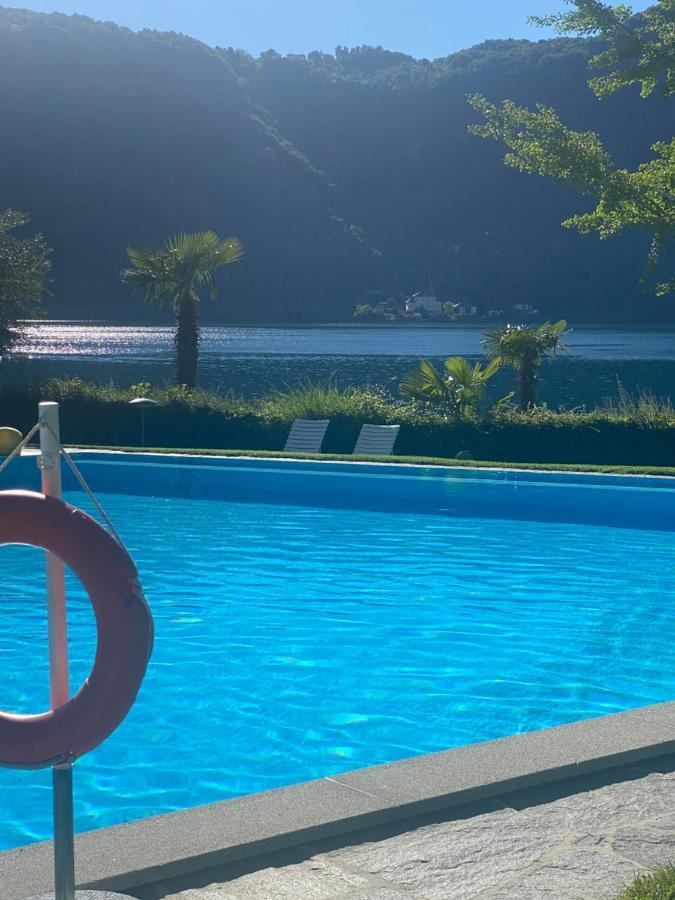 Holiday On The Lake Lugano 4 Bissone Exterior foto